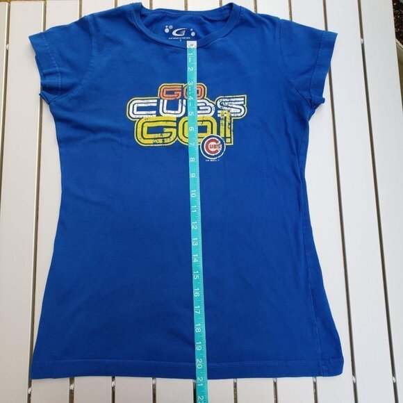 Chicago Cubs "Go Cubs Go" T-Shirt Size Small - Picture 2 of 4